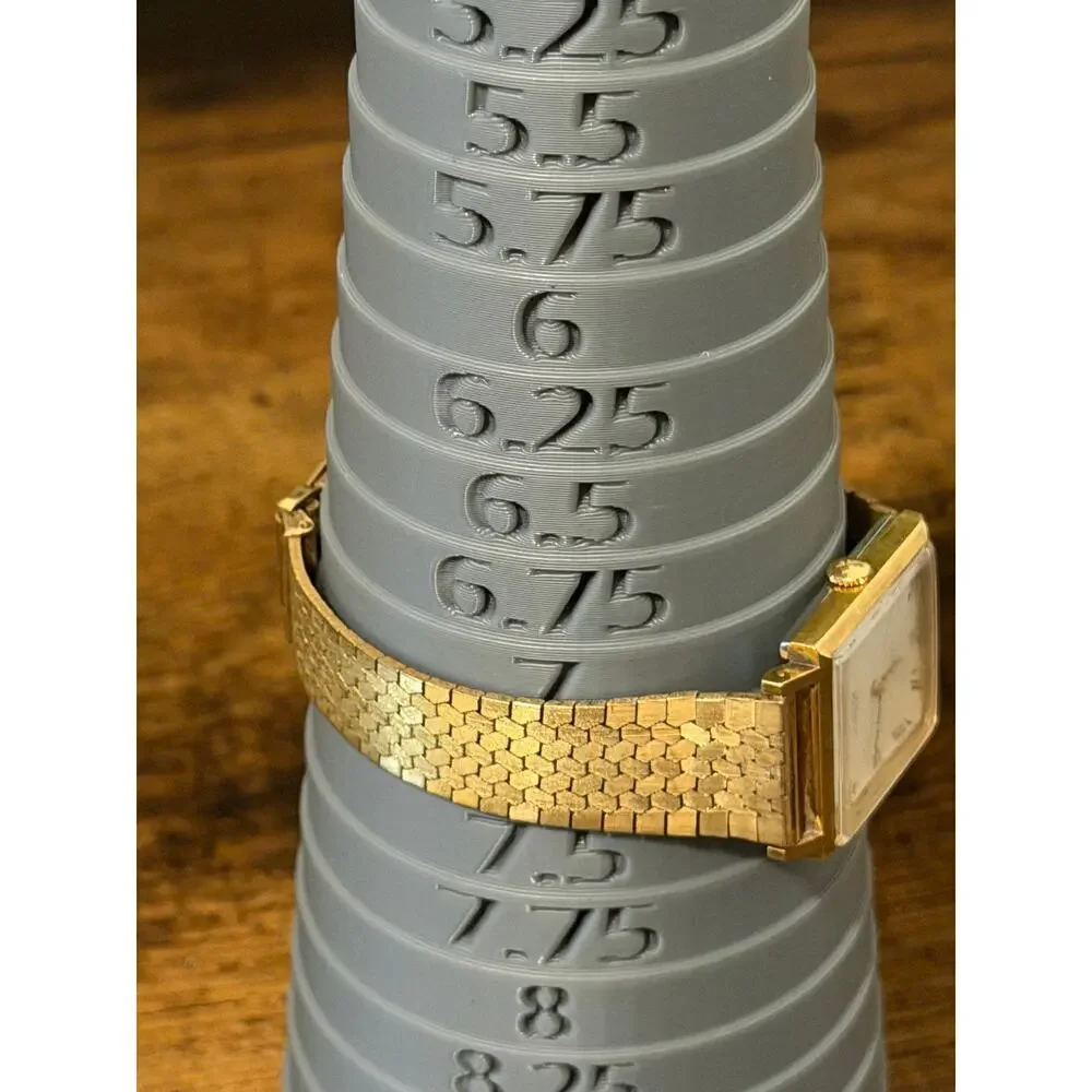 Tissot Swiss Made Gold-Tone Rectangular Dress Watch Roman Numerals